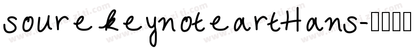 soure keynoteartHans字体转换
